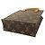 Borsa Louis Vuitton Monogram Petite Sac Plat Marrone - vista 3