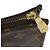 Borsa Louis Vuitton Monogram Pochette Documents Marrone - vista 3