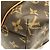 Louis Vuitton Monogram Beaubourg Handtasche Braun - Ansicht 3