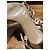 Rockstud Ankle Strap Pumps Valentino Garavani Braun - Ansicht 3