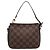Beauty Case Louis Vuitton Damier Canvas Marrone
