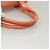 Salvatore Ferragamo Gancini aus Leder Größe Medium Orange - Ansicht 7