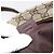 Bolsa de ombro Gucci Zip Top Messenger em lona GG com couro Médio Bege - vista 7