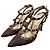 Décolleté Valentino Garavani Rockstud in scamosciato marrone