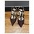 Décolleté Valentino Garavani Rockstud in scamosciato marrone - vista 9