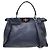 Fendi Peekaboo Pelle Morbida Regular Blu navy