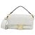 Borsa a tracolla Fendi Baguette Bianco