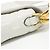 Borsa a tracolla Fendi Baguette Bianco - vista 6