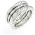 Bulgari Anello Bvlgari B.zero1 3-Band in oro bianco