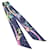 Hermès Foulard Twilly Hermes Space Derby Blu Multicolore  - vista 1