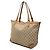 Borsa Tote Gucci GG Canvas Marrone Beige - vista 2