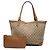 Borsa Tote Gucci GG Canvas Marrone Beige - vista 7