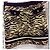 Minifalda Laurèl Jeans estampado cebra Castaño Negro Beige - vista 4