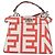 Fendi Peekaboo Couro Mini Branco - vista 2