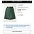 Shorts de couro verde Loewe - vista 4
