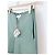 Shorts de couro verde Loewe - vista 6