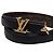 Cinturón Louis Vuitton Pretty LV Reversible M8232X Castaño Negro - vista 4