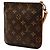 Pochette Accessorio Partition Monogram Louis Vuitton Marrone - vista 2