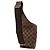 Borsa a Spalla Louis Vuitton Damier Geronimos Marrone - vista 2
