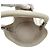 Céline Bolsa Celine Big Bag Bucket Nano Branco - vista 11