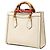 Borsa piccola Gucci Bamboo Diana in pelle avorio Crudo - vista 2
