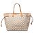 Borsa Tote Louis Vuitton Damier Azur Neverfull GM Bianco