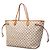 Borsa Tote Louis Vuitton Damier Azur Neverfull GM Bianco - vista 2