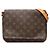Borsa a tracolla corta Louis Vuitton Monogram Musette Tango Marrone