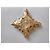 Autre Marque Spilla Vintage Jacky de G Paris Croce Perle D'oro - vista 3