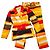 Autre Marque Traje Moschino Jeans efecto pintura Multicolor Naranja
