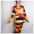 Autre Marque Traje Moschino Jeans efecto pintura Multicolor Naranja - vista 9
