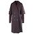 Escada Wool Coat With Ribbed Cuffs And A Double-Breasted Button Closure Brown