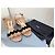 Prada Veloursleder Sandalen mit Blockabsatz - Beige/Schwarz 36.5 - Ansicht 12