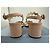 Prada Veloursleder Sandalen mit Blockabsatz - Beige/Schwarz 36.5 - Ansicht 7