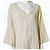 Autre Marque Vestido túnica de lino para mujer Beige - vista 5