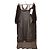 Completo Guess Top in Rete Nero e Canotta Argentata