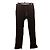 Pinko Pantalón de algodón negro calado