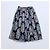 Autre Marque Marco de Vincenzo Falda midi plisada de malla estampada Spring 2016 Negro Multicolor - vista 3