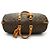 Louis Vuitton Borsa da Viaggio Duffle Keepall 45 in Tela Monogram Vintage Marrone - vista 7