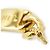 Chanel Vintage CC 31 Gürtel aus Goldmetall Rue Cambon mit Medaillon-Kette Golden - Ansicht 5