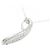 Autre Marque Collana in oro bianco Au750 e diamanti Argento - vista 3