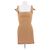 Mini abito Jacquemus marrone in viscosa