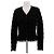 Alaïa Cardigan schwarz aus Wolle