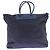 Borsa a mano Rolex blu in cotone - vista 3