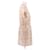 Hermès Minivestido beige con estampado  - vista 3
