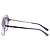 Dior Gafas de sol negras en metal Negro - vista 4