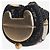 Judith Leiber Clutch a forma di orso decorata con cristalli neri Nero - vista 4