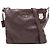Borsa a tracolla in pelle Guccissima marrone scuro