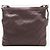Borsa a tracolla in pelle Guccissima marrone scuro - vista 2