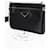 Prada Borsa a tracolla in nylon nero - vista 9